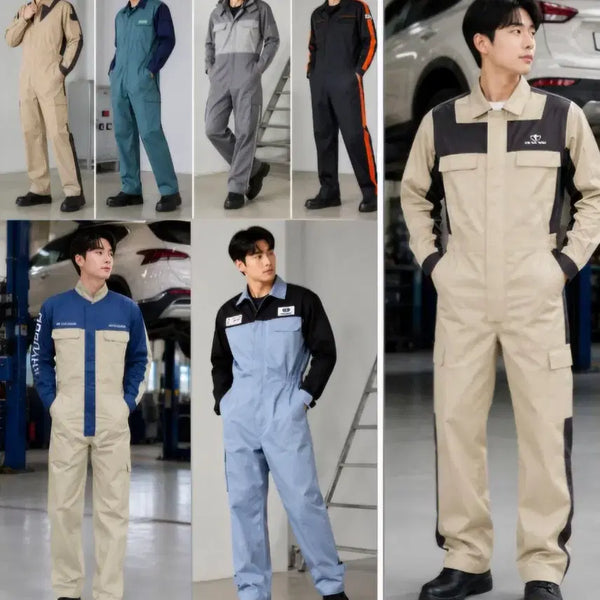 [BUNJANG] Suzuki Style Work Jumpsuit (Bundle of 50) / 정비복(50벌)작업복 점프슈트 스즈끼복