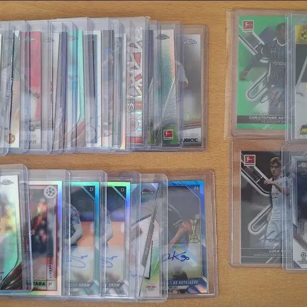 [BUNJANG] Soccer Autographed Cards Bundle (24 Cards) / 축구 오토 24장 팝니다.