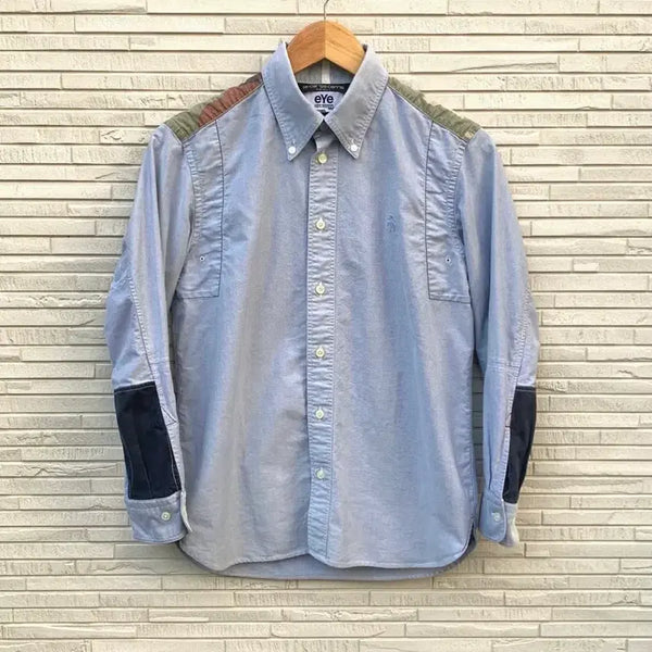 [BUNJANG] Junya Watanabe x Brooks Brothers Patchwork Shirt / 준야 와타나베 x 브룩스 브라더스 패치워크 셔츠