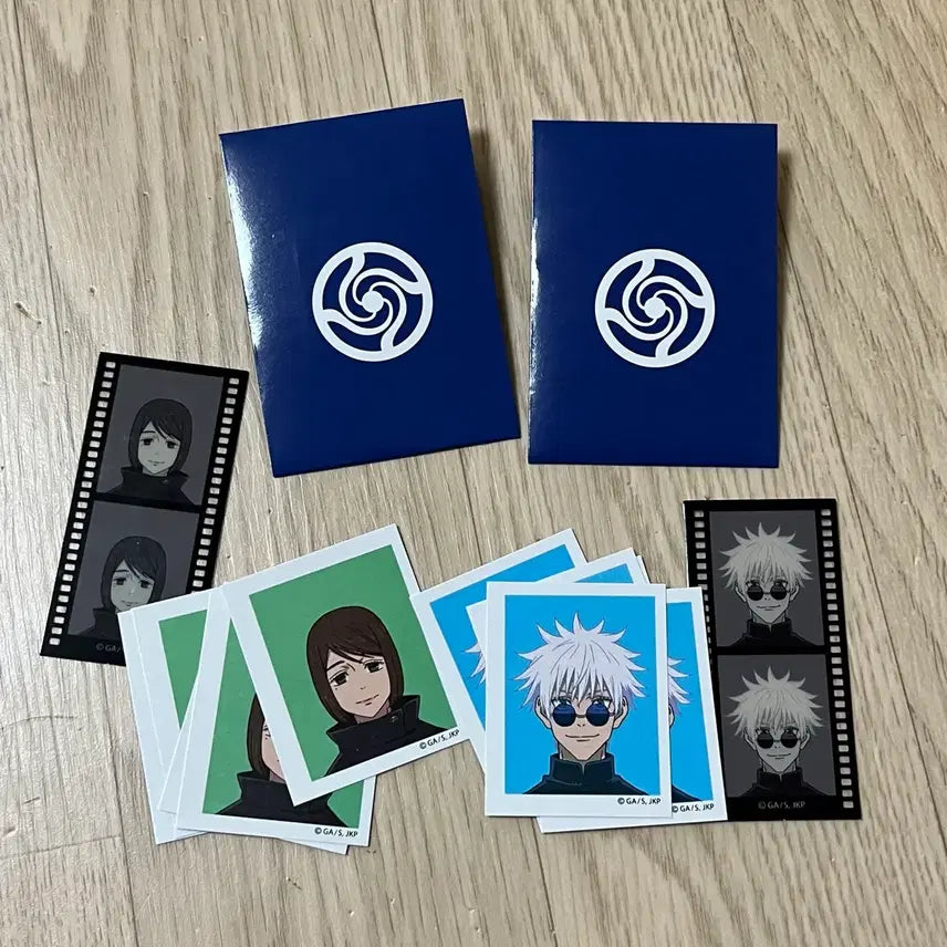 [BUNJANG] Jujutsu Kaisen Kaioken Jade Extract Goods Pop-up Gojo Shoko ID Photo Set / 주술회전 회옥옥절 굿즈 팝업 고죠 쇼코 증명사진 일괄