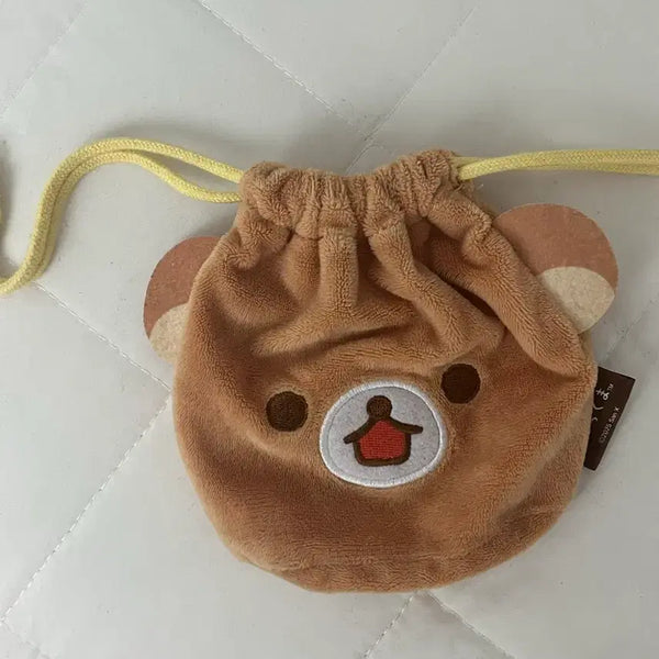 [BUNJANG] Rilakkuma Face Pouch / 리락쿠마 파우치