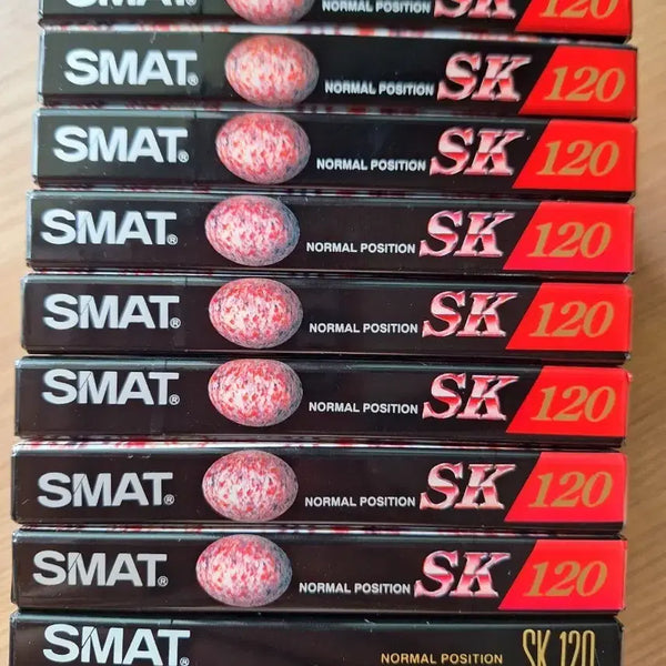 [BUNJANG] SMAT SK120 Cassette Blank Tape (Sealed) / SMAT SK120 카세트 공테이프(미개봉)