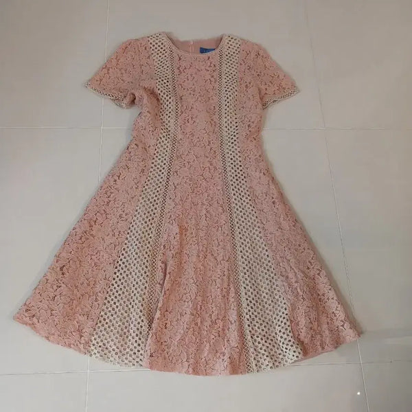 [BUNJANG] KEITH Lace Frill Dress / 키이스 레이스 프릴 원피스