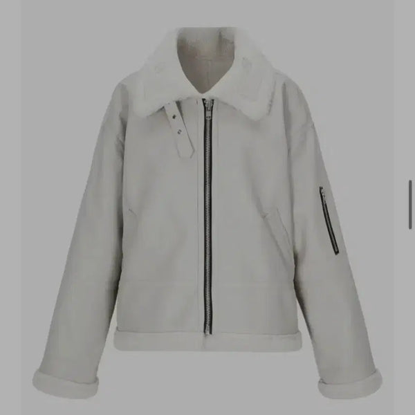 [BUNJANG] Limaji Oversized Minchae Shearling Jacket / 리마지 오버사이즈 민채 무스탕