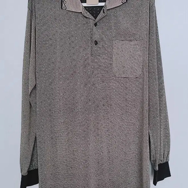 [BUNJANG] K.J.S Men's Long Sleeve Collar T-Shirt Size 100 / K.J.S 남성 긴팔 카라티 100