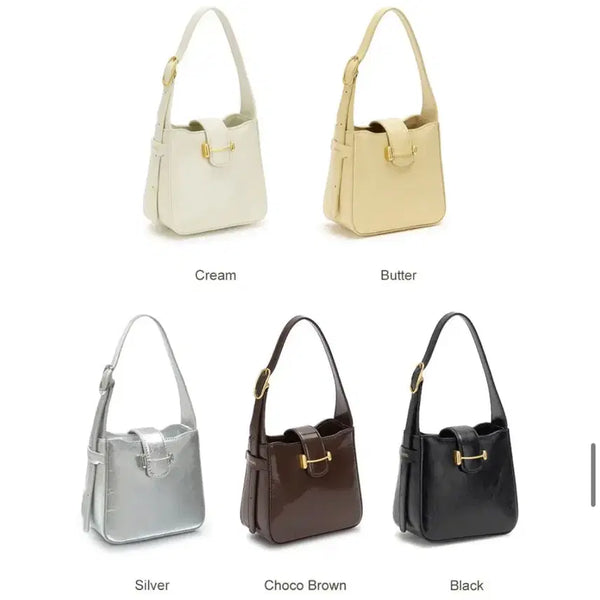 [BUNJANG] Demellier Mini Shoulder Bag Black / 드메리엘 미니 숄더백 블랙