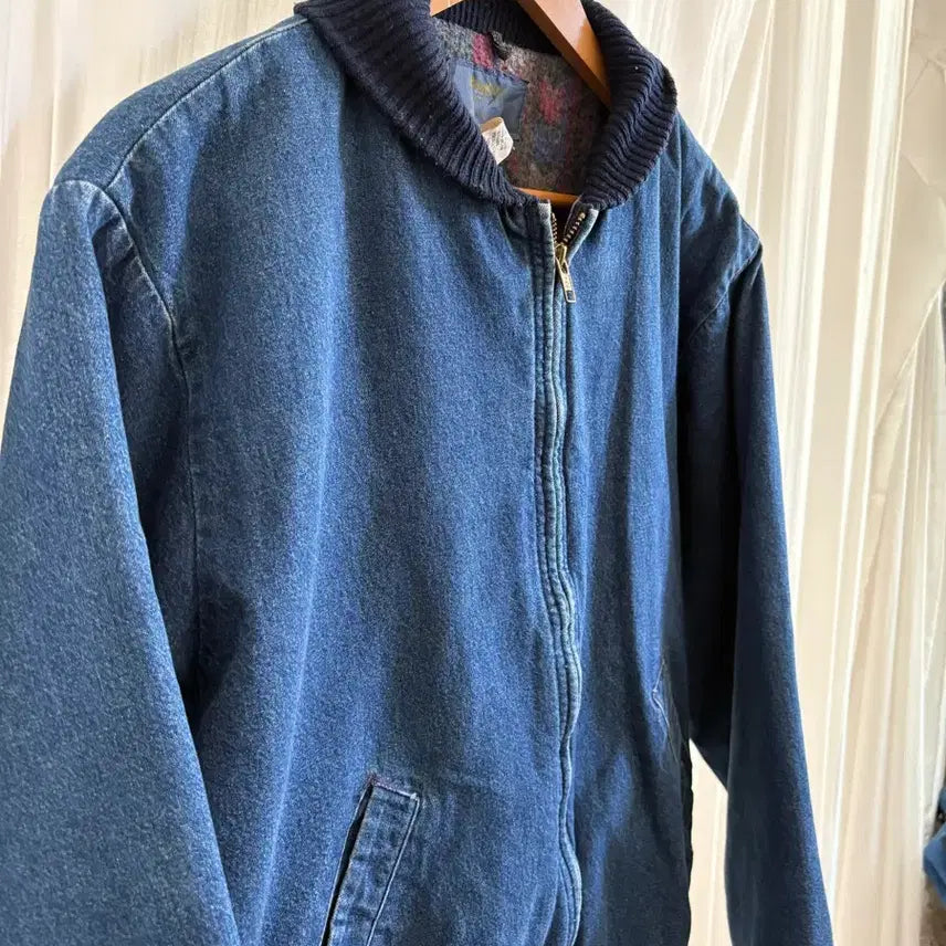 [BUNJANG] OshKosh B'gosh 80s Denim Bomber Jacket / 80s OshKosh 데님 봄버자켓