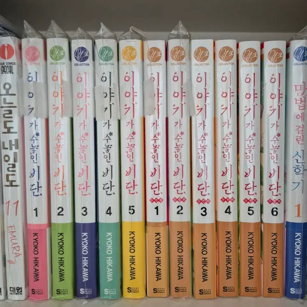 [BUNJANG] The Story Embroidered on Silk: The Complete Work by the Author of 'Beyond the Wind' / 이야기가 수놓인 비단 완결/바람의 저편 작가 작품