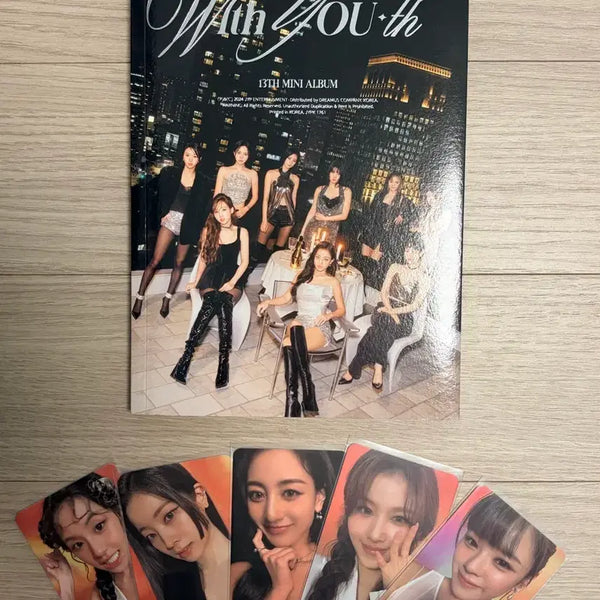 [BUNJANG] TWICE Mini Album Vol. 13 'With YOU-th' Official Goods Photocard Set / 트와이스 미니 13집 앨범 With YOU-th + 공식 굿즈