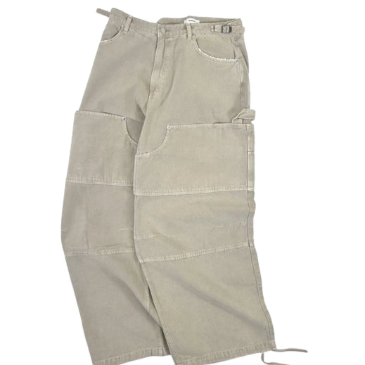 [BUNJANG] NONODE Double Knee Cover Pants Vintage Beige / [3] 논노드 더블니 커버 팬츠 빈티지 베이지