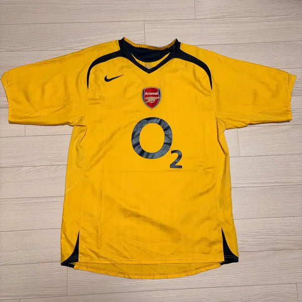 [BUNJANG] Arsenal 2005-2006 Away Jersey (Intl M / Domestic L) / 아스날 05-06 어웨이 유니폼 (해외m)