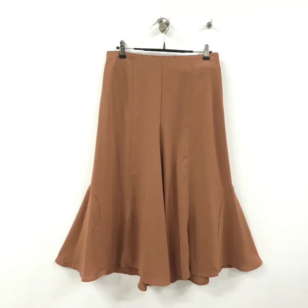 [BUNJANG] Tag Me Flare Chiffon Wide Pants / 태그미) 거의새거 플레어 쉬폰 와이드팬츠 -66