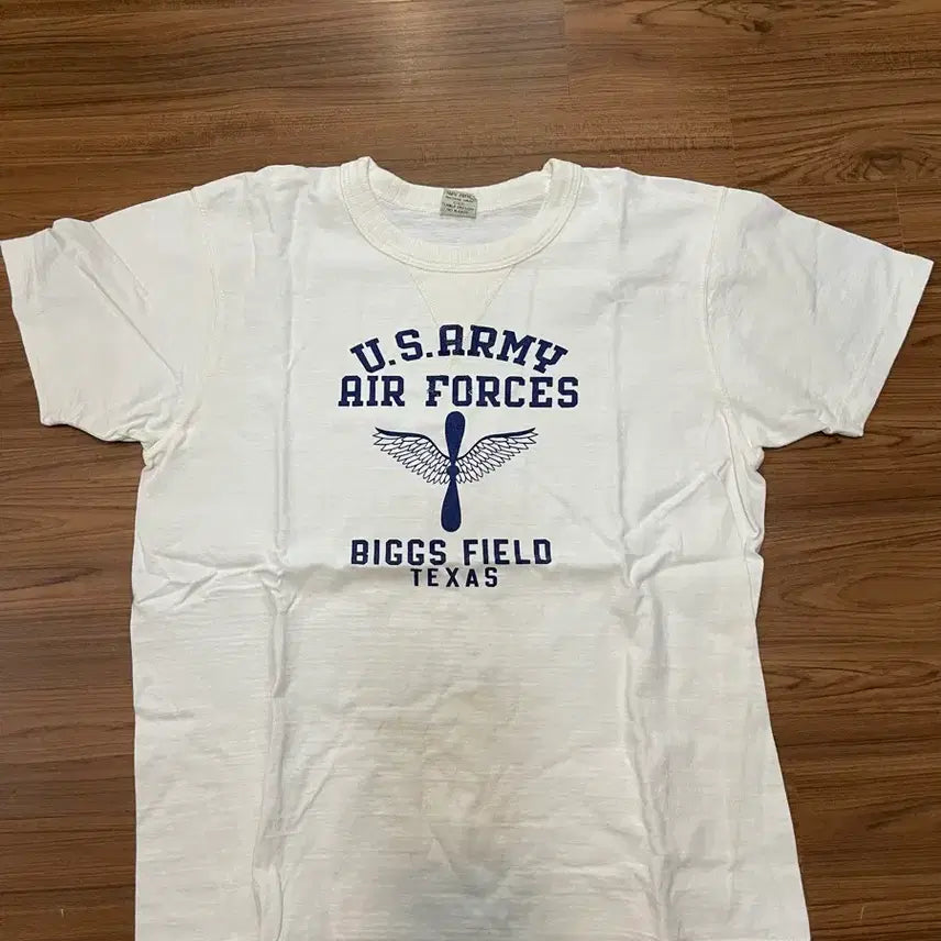 [BUNJANG] Buzz Rickson U.S. ARMY AIR FORCES Bigfield Texas T-Shirt / 버즈릭슨 반팔 티셔츠