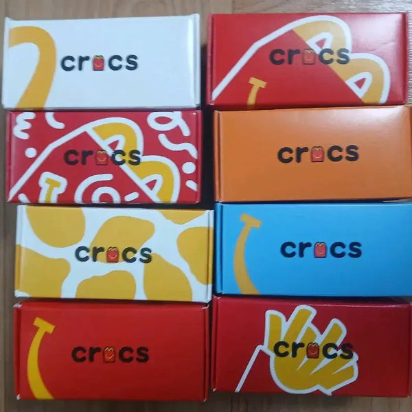 [BUNJANG] McDonald's Happy Meal Crocs Keychain Set of 8 / 맥도날드 해피밀 크록스 키링 8개