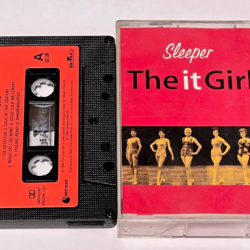 [BUNJANG] Sleeper The It Girl Cassette Tape / Sleeper (슬리퍼) - 2집 The It Girl 테이프 (브릿팝 명반)