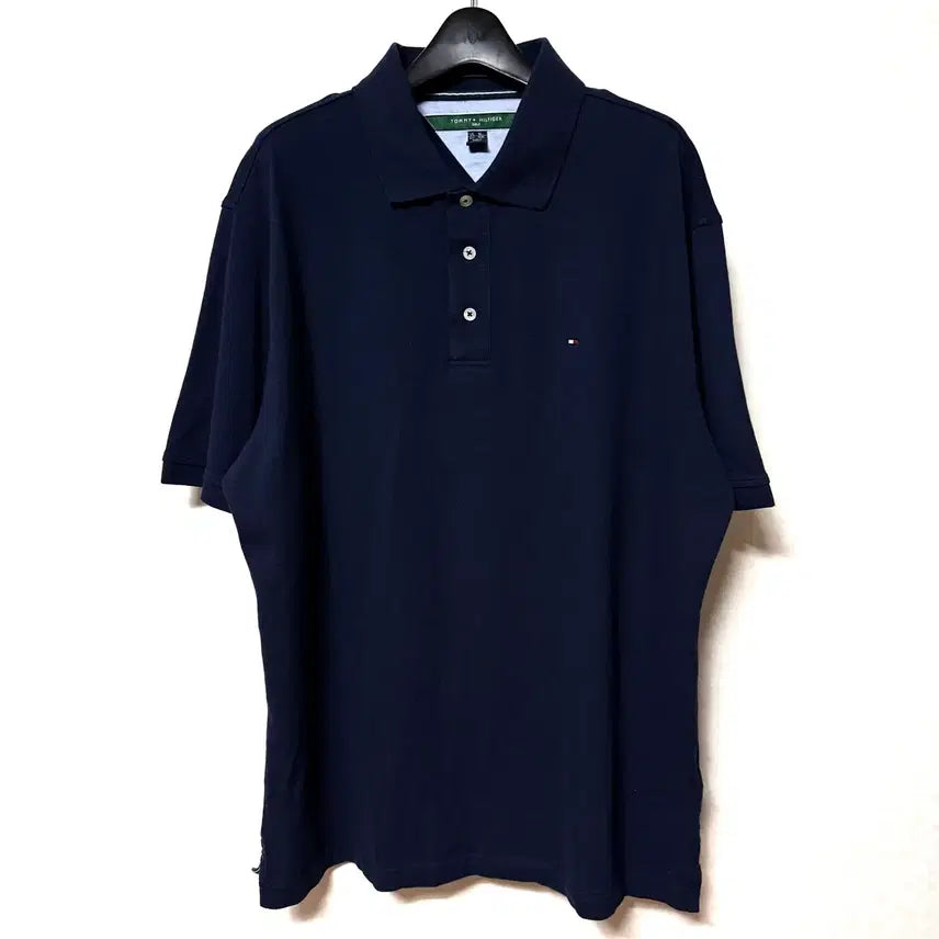 [BUNJANG] Tommy Hilfiger Golf Navy Short Sleeve Polo T-Shirt XXL / [XXL,110]타미힐피거 골프 카라티 반팔티 네이비