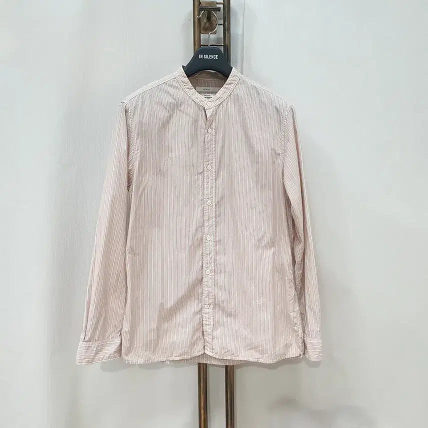 [BUNJANG] SERIES Epigram Striped Shirt 100 / (kk70307)시리즈 에피그램 스트라이프 셔츠 100