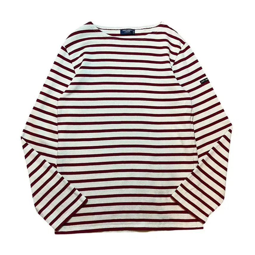 [BUNJANG] Saint James Striped Long Sleeve Shirt / 세인트 제임스 스트라이프 롱슬리브