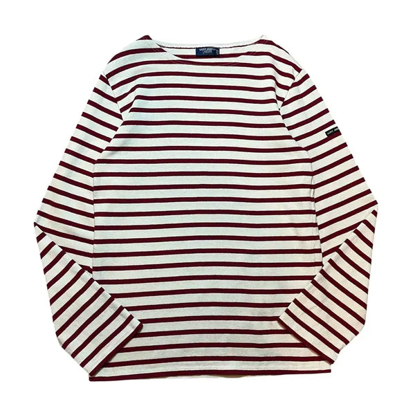 [BUNJANG] Saint James Striped Long Sleeve Shirt / 세인트 제임스 스트라이프 롱슬리브