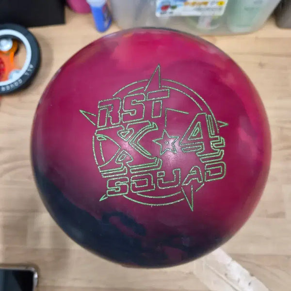[BUNJANG] RST X-4 Squad Two-Finger Bowling Ball 14lb (Used) / 중고볼링공 14p 투핑거 RST X-4 스쿼드