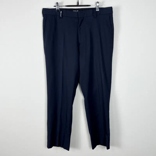 [BUNJANG] Indian Golf Navy Slim Fit Spandex Slacks Pants - Size 88/XL / 인디안 골프/키작은분 얇은 스판 슬랙스 남88 XL/라덴