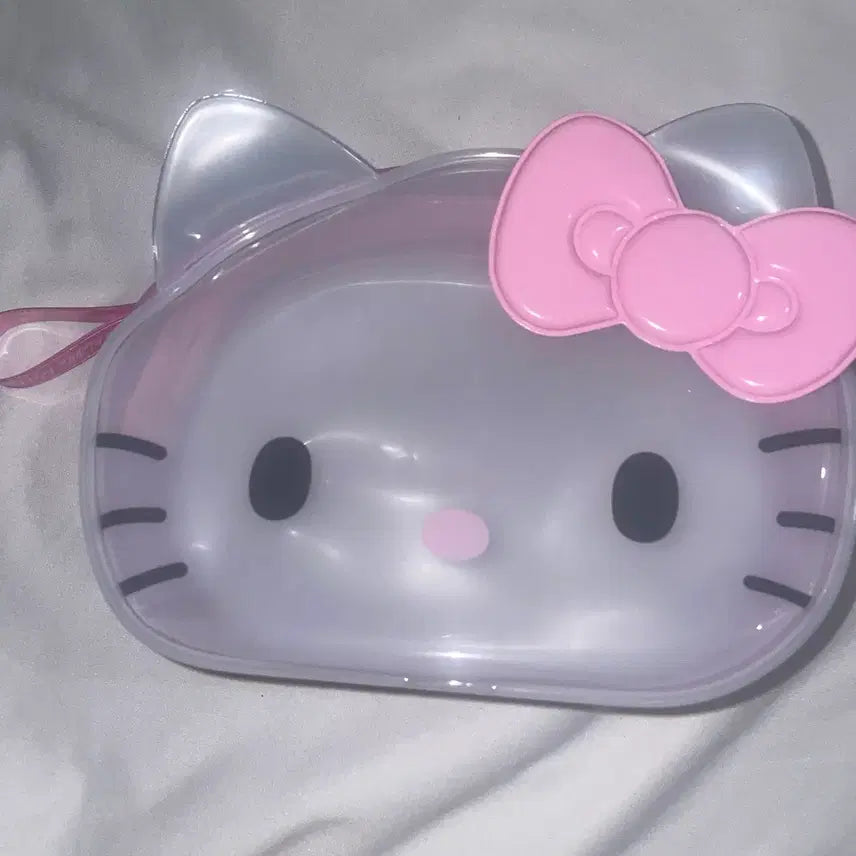 [BUNJANG] Hello Kitty Transparent Pouch / 키티 파우치
