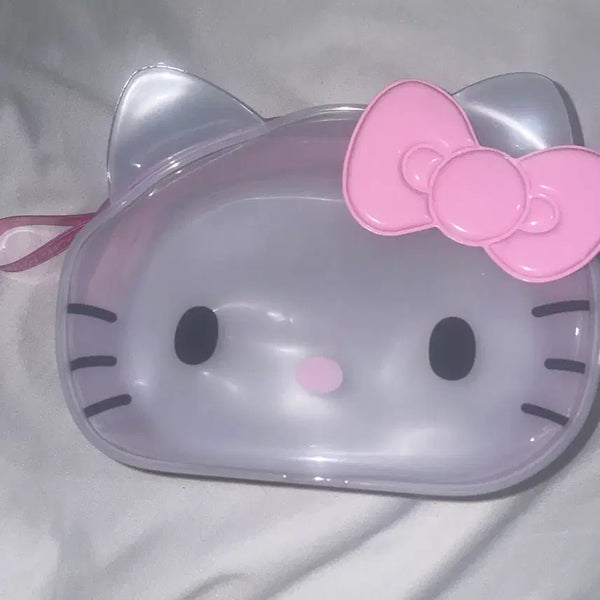 [BUNJANG] Hello Kitty Transparent Pouch / 키티 파우치