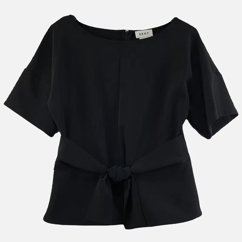 [BUNJANG] DKNY Black Blouse - Size S / DKNY 블랙 여자 블라우스 S O0548