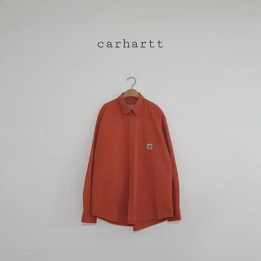 [BUNJANG] Carhartt Work Shirt Orange XL / No.26081212 칼하트 워크셔츠 오렌지색