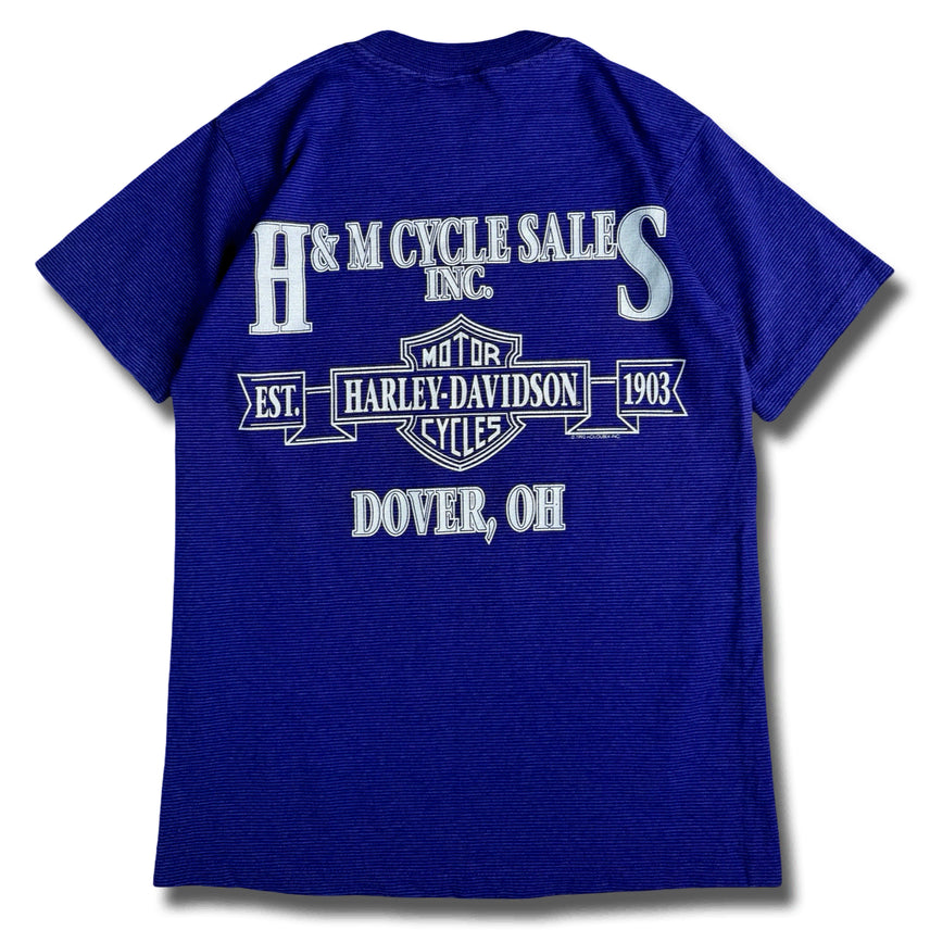 [BUNJANG] Harley-Davidson Vintage Short Sleeve T-Shirt / 할리데이비슨 빈티지 반팔 티셔츠