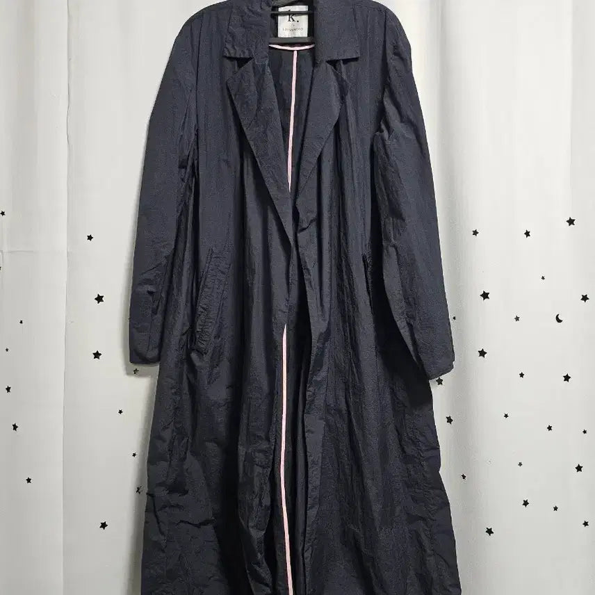 [BUNJANG] Kim Seo Ryong Basic Long Trench Coat Black / 김서룡 베이직 롱 트렌치 코트 블랙