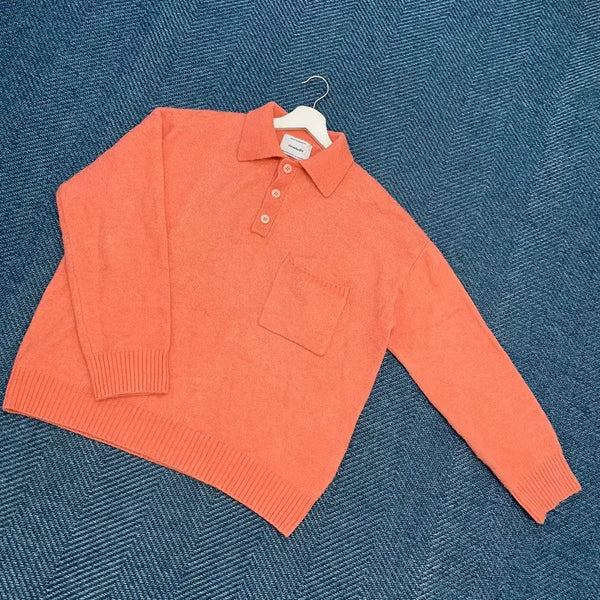 [BUNJANG] Vivastudio Knit Sweater L / [L] 비바스튜디오 카라 니트 만원샵