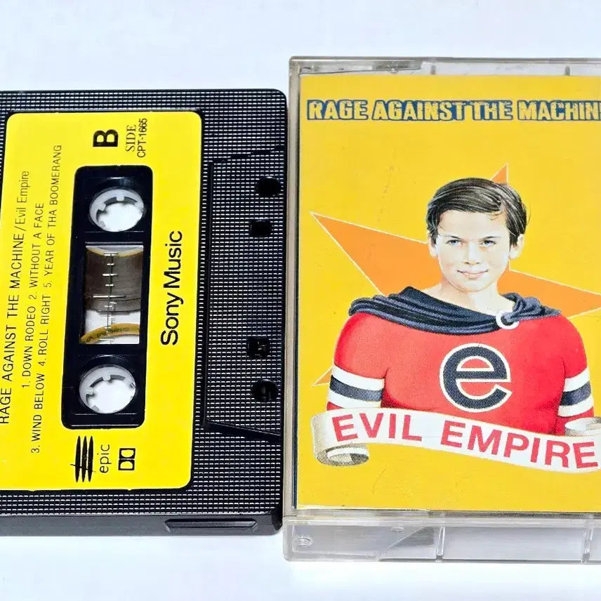 [BUNJANG] Rage Against The Machine Evil Empire Cassette Tape / Rage Against The Machine (RATM) - Evil Empire 2집 카세트테이프