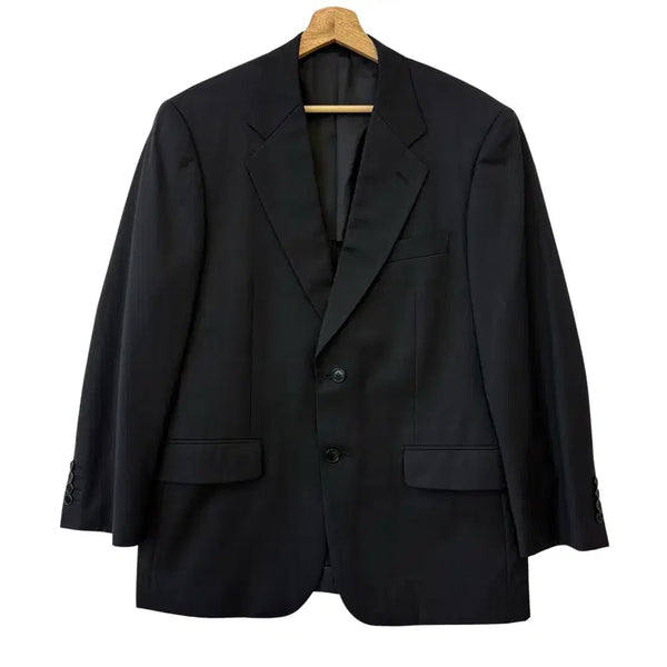 [BUNJANG] Yves Saint Laurent YSL Charcoal Oversized Two-Button Blazer 38R / 입생로랑 YSL 오버 핏 봄 가을 투 버튼 블레이저 챠콜 38R 정품