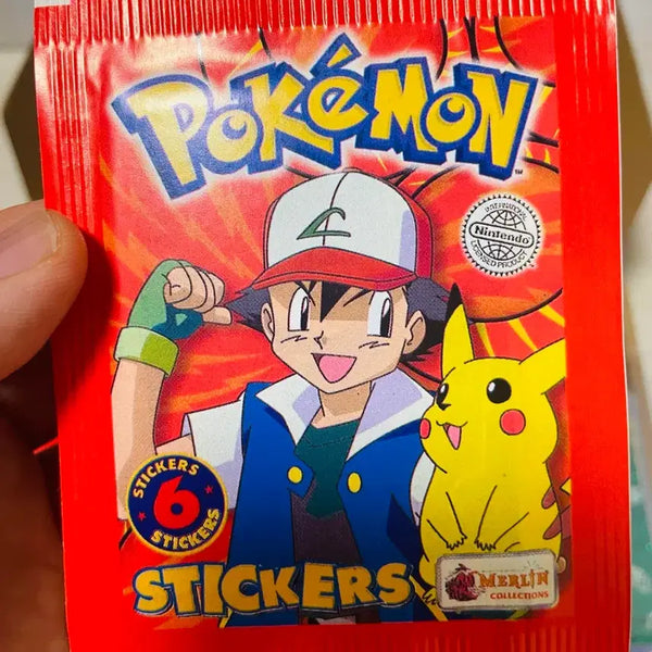 [BUNJANG] 1999 Pokemon Merlin Stickers 1 Pack (6 Cards) / 1999 포켓몬스터 멀린 스티커 1팩(6장입) *PSA 등급가능!