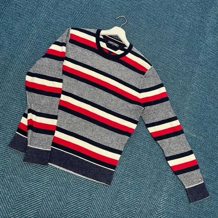 [BUNJANG] Tommy Hilfiger Knit Sweater / [L] 타미힐피거 니트 만원샵