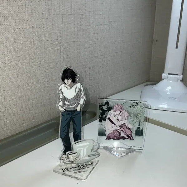 [BUNJANG] Death Note L, Misa, Light Acrylic Stand Bundle Set / 데스노트 엘 미사 라이토 아크릴 일괄