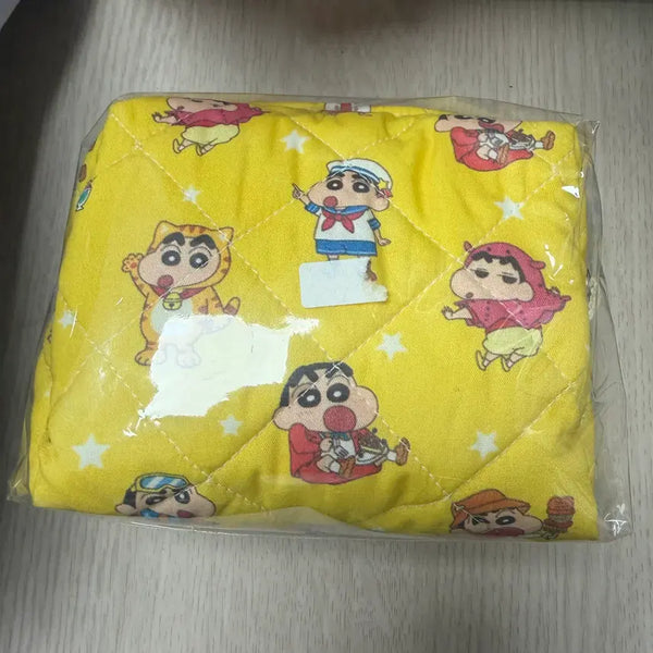 [BUNJANG] Crayon Shin-chan Yellow 3D Pouch / 짱구 노랑 입체파우치 팝니다