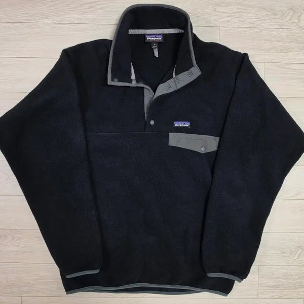 [BUNJANG] Patagonia Synchilla Fleece Jacket Men's M Black/Forge Grey / [남자M] 파타고니아 신칠라 블랙/포지그레이