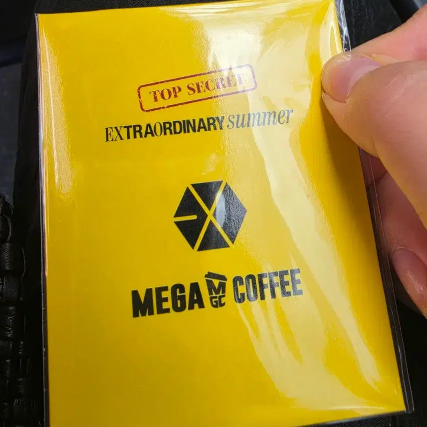 [BUNJANG] EXO Mega Coffee Photocard / 메가커피 엑소 포토카드