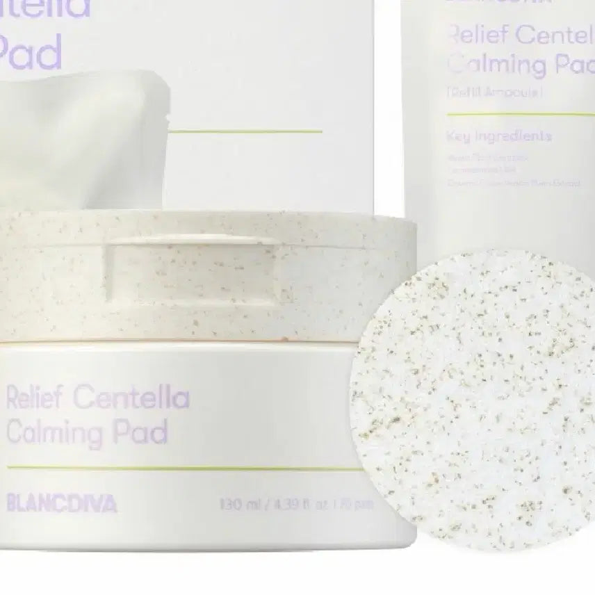 [BUNJANG] BLANDIBELLE Relief Centella Calming Pad (Unsealed Refill Included) / 블랑디바 릴리프 센텔라 카밍 패드