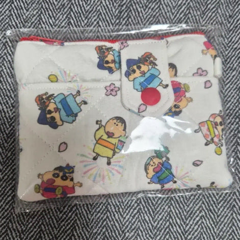 [BUNJANG] Crayon Shin-chan (Megu) Two-Way Card Pouch / 짱구(맹구)  투웨이 카드 파우치 팝니다