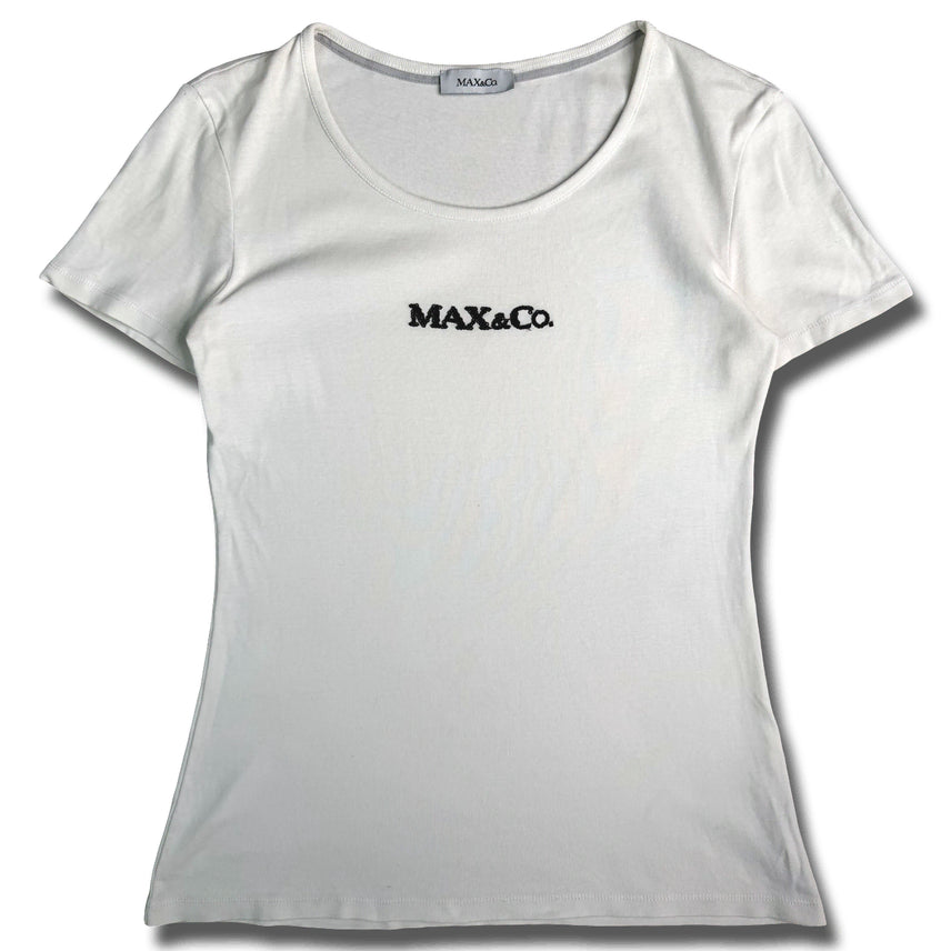 [BUNJANG] MAX&Co. Short Sleeve T-Shirt / 막스앤코 반팔 티셔츠