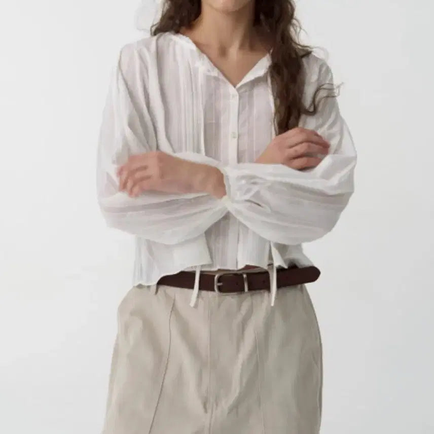 [BUNJANG] The Barnet Verty Ruffle Blouse / 더바넷 verty ruffle블라우스