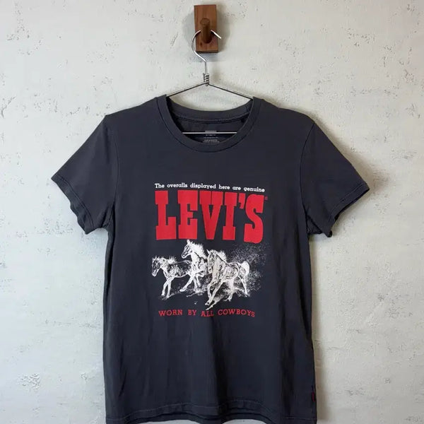 [BUNJANG] Levi's Printed Short Sleeve T-Shirt (Size S) / [S] 리바이스 프린팅 반팔티
