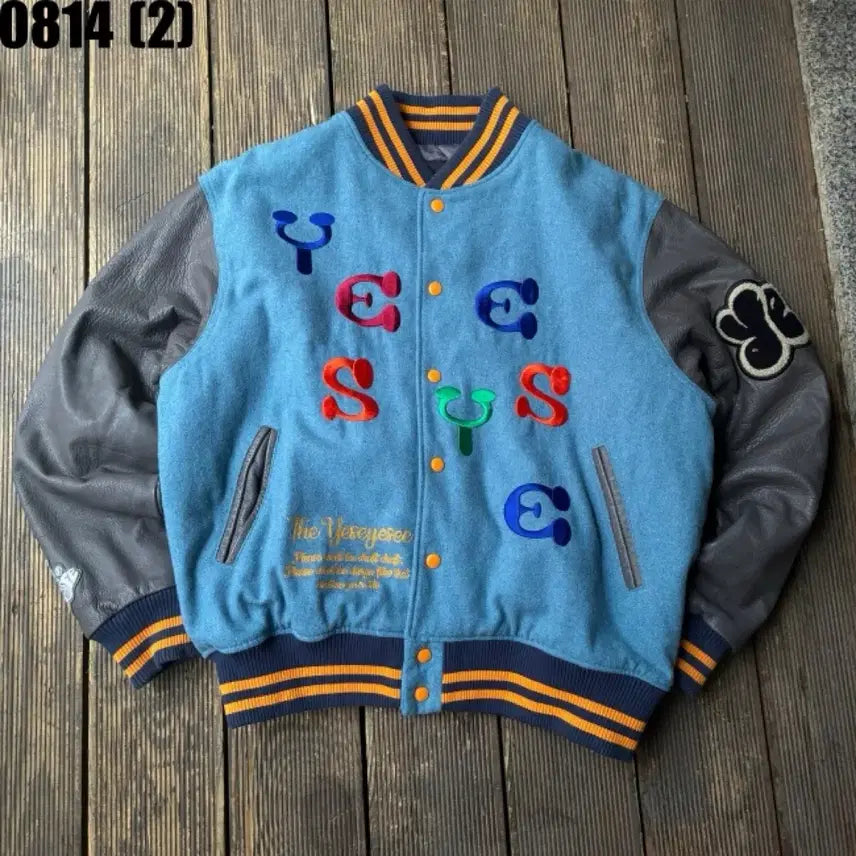 [BUNJANG] Yeseyesee Varsity Jacket / 예스아이씨 바시티 자켓