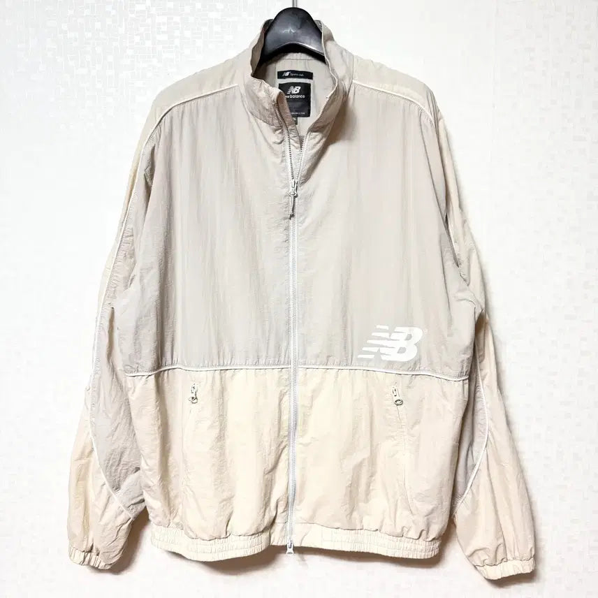 [BUNJANG] New Balance Woven Windbreaker Zip-Up Jacket (XL, Oversized Fit) / [XL,105]뉴발란스 우븐 바람막이 집업 자켓 오버핏