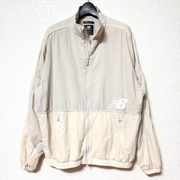 [BUNJANG] New Balance Woven Windbreaker Zip-Up Jacket (XL, Oversized Fit) / [XL,105]뉴발란스 우븐 바람막이 집업 자켓 오버핏