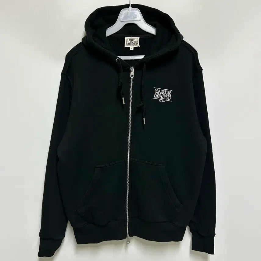 [BUNJANG] Marithe Francois Girbaud Classic Logo Hooded Zip-Up Jacket / [여자-91~95 (S)]마리떼프랑소와저버 클래식 로고 후드집업