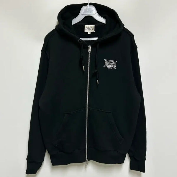 [BUNJANG] Marithe Francois Girbaud Classic Logo Hooded Zip-Up Jacket / [여자-91~95 (S)]마리떼프랑소와저버 클래식 로고 후드집업